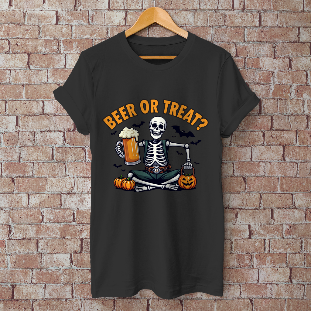 Premium T-Shirt "Beer or Treat"
