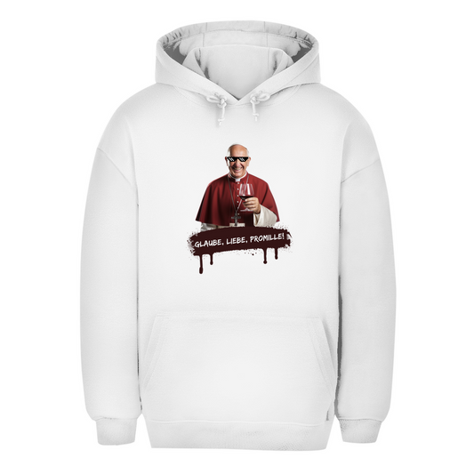Premium Oversized Hoodie "Glaube, Liebe, Promille"