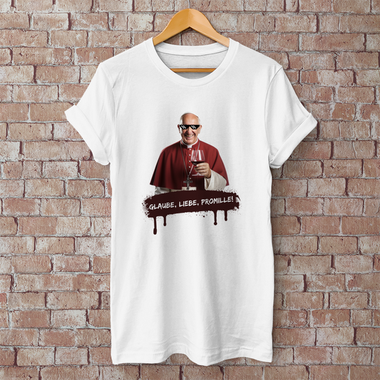Premium T-Shirt "Glaube, Liebe, Promille"