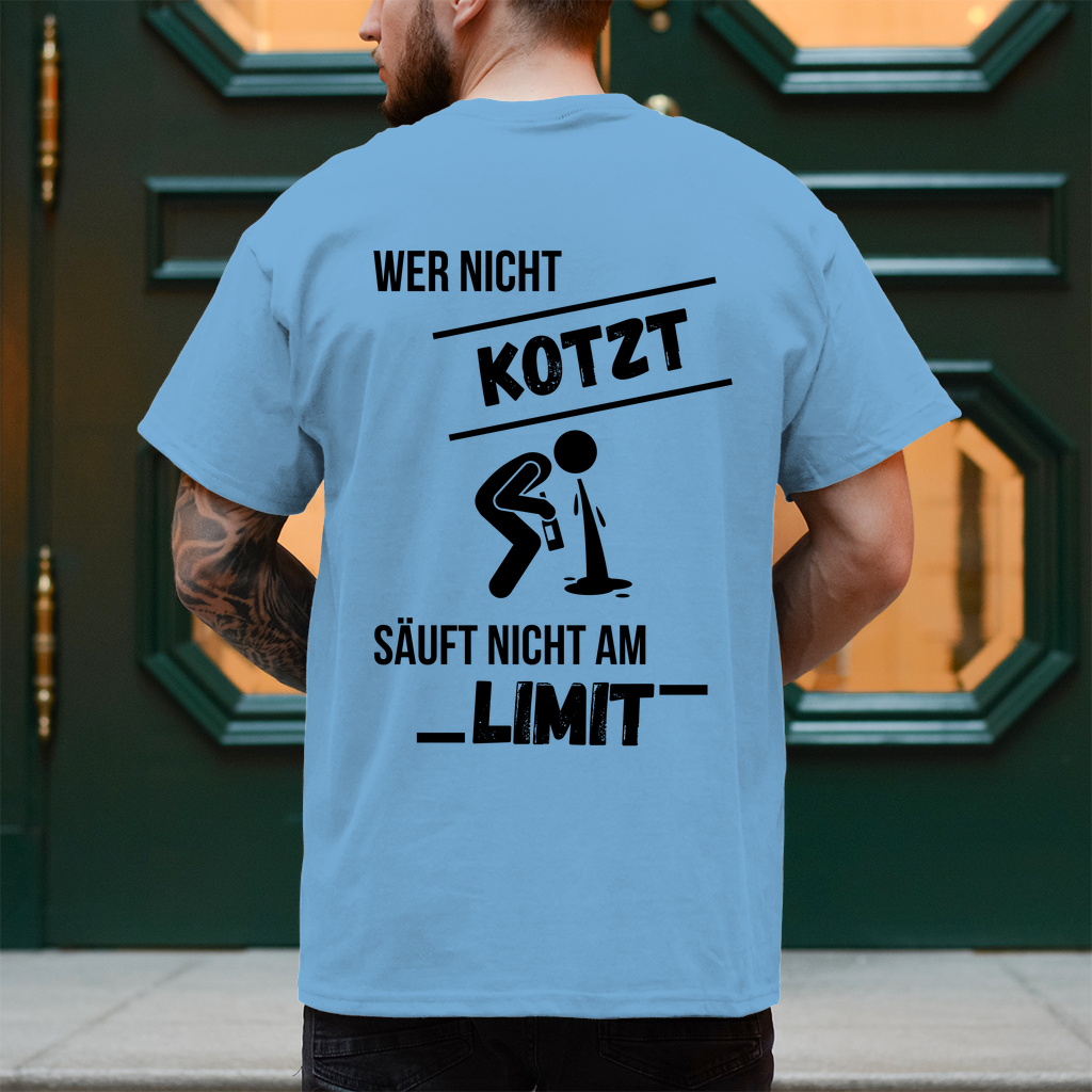 Premium T-Shirt "Limit" (Backprint)