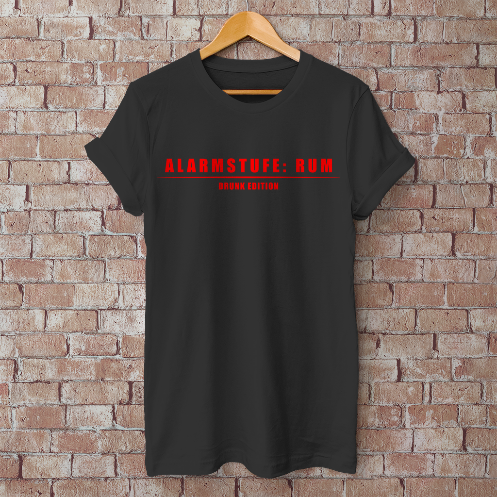 Premium T-Shirt "Alarmstufe Rum"
