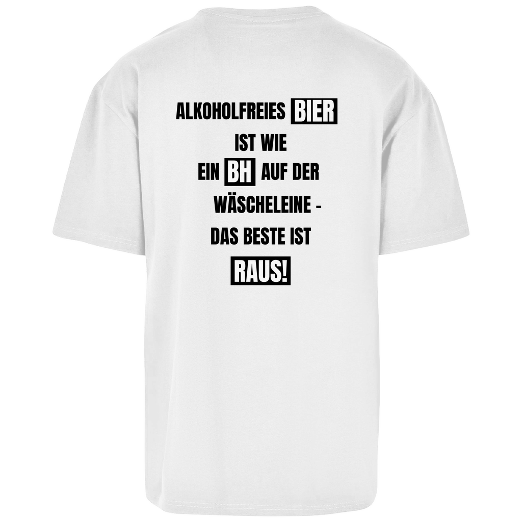 Premium Oversized T-Shirt "BH" (Backprint)