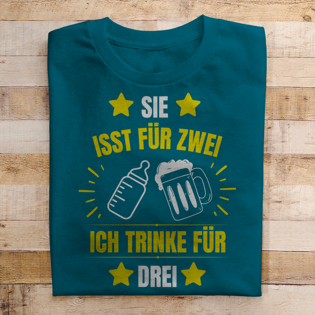 Premium T-Shirt "Werdender Vater"