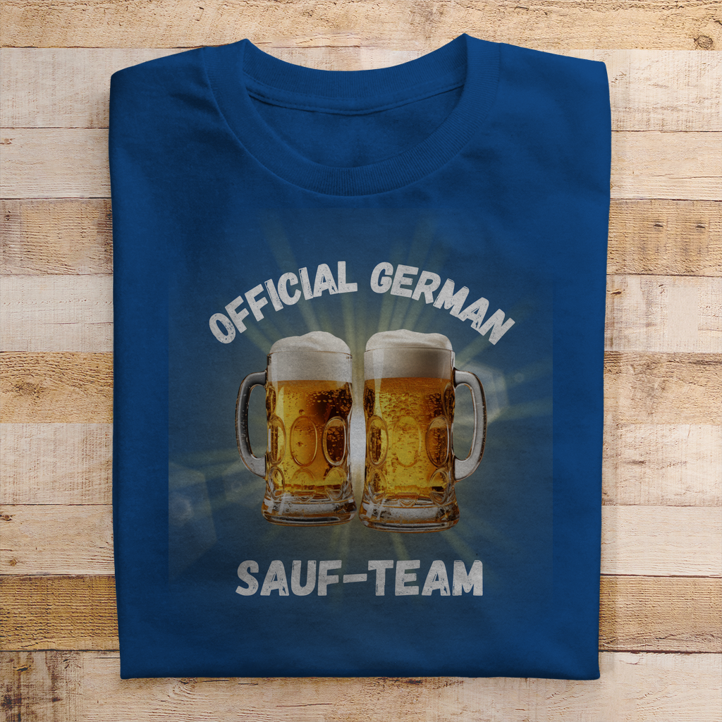 Premium T-Shirt "Official German Sauf-Team"