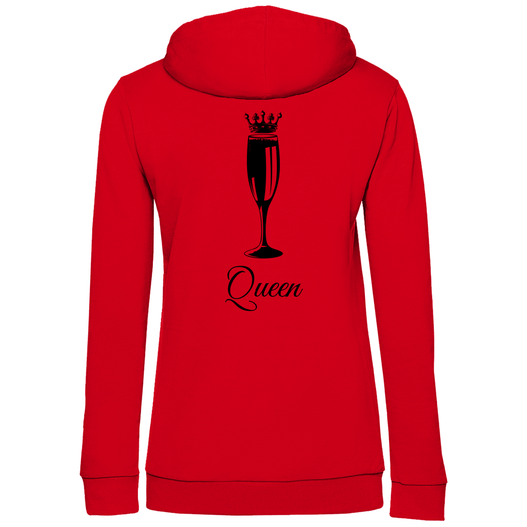 Premium Hoodie "Queen" (Woman) (Backprint)