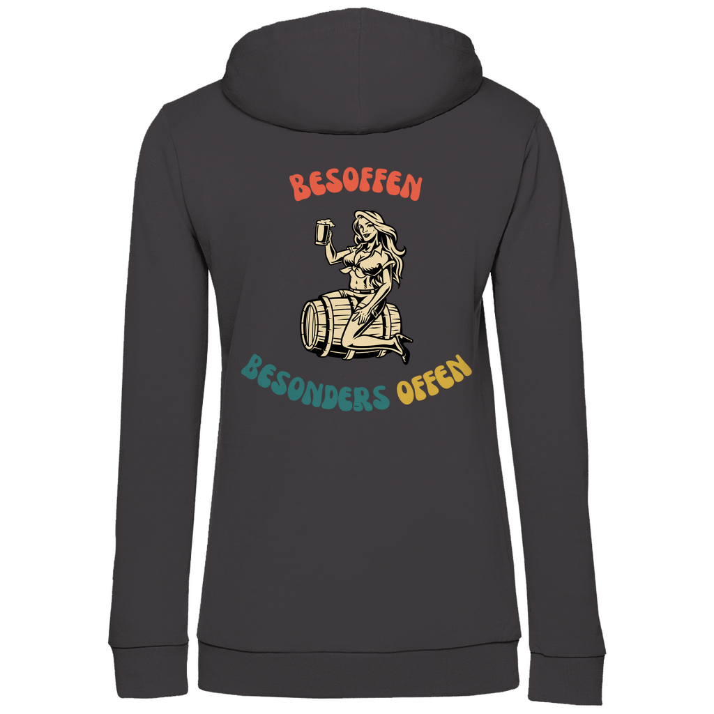 Premium Hoodie "Offen" (Woman) (Backprint)