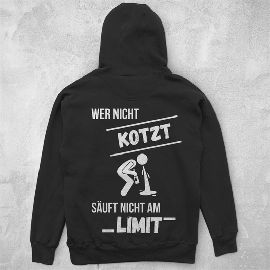 Premium Oversized Hoodie "Limit" (Backprint)