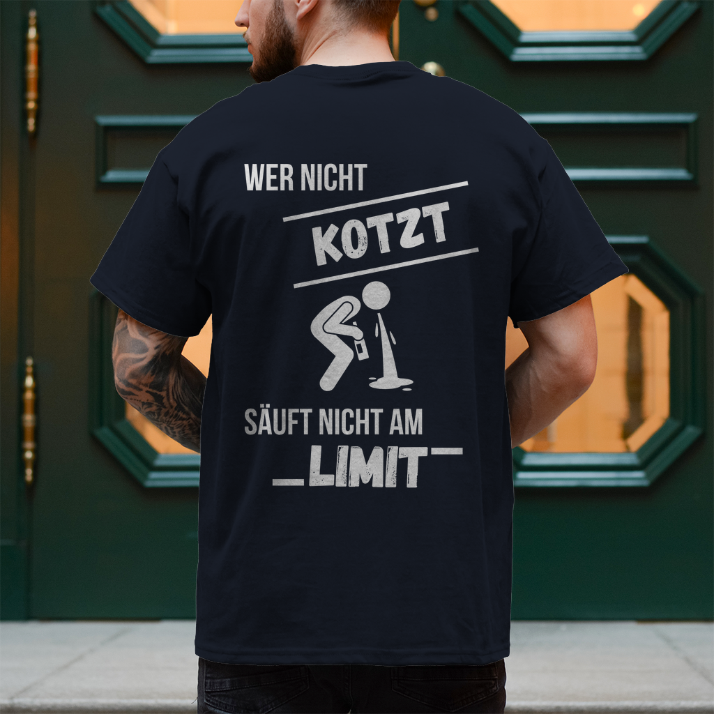 Premium T-Shirt "Limit" (Backprint)