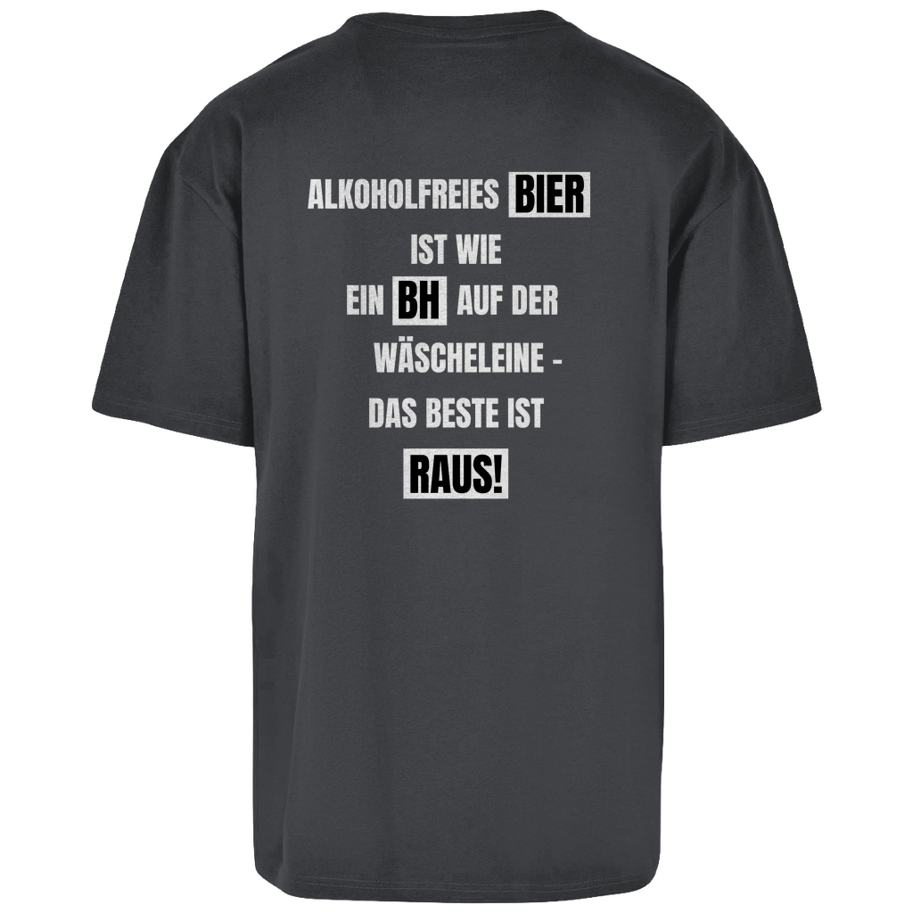 Premium Oversized T-Shirt "BH" (Backprint)