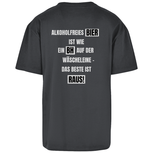 Premium Oversized T-Shirt "BH" (Backprint)