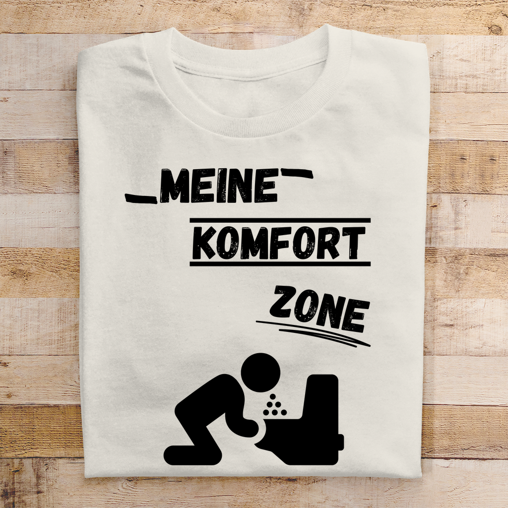 Premium T-Shirt "Meine Komfort Zone"