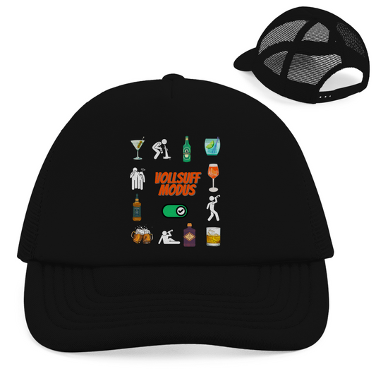 Premium Trucker Cap "Vollsuff Modus" (Snapback)