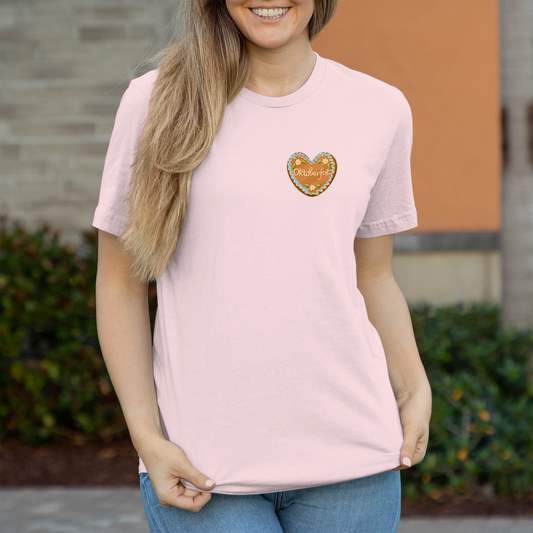 Premium T-Shirt "Oktoberfest Lebkuchen Herz" (Woman)