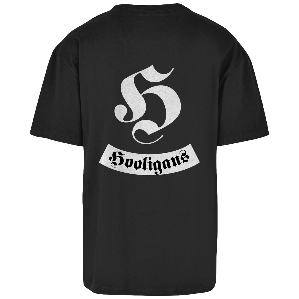 Premium Oversized T-Shirt "Hooligans - H" (Backprint)