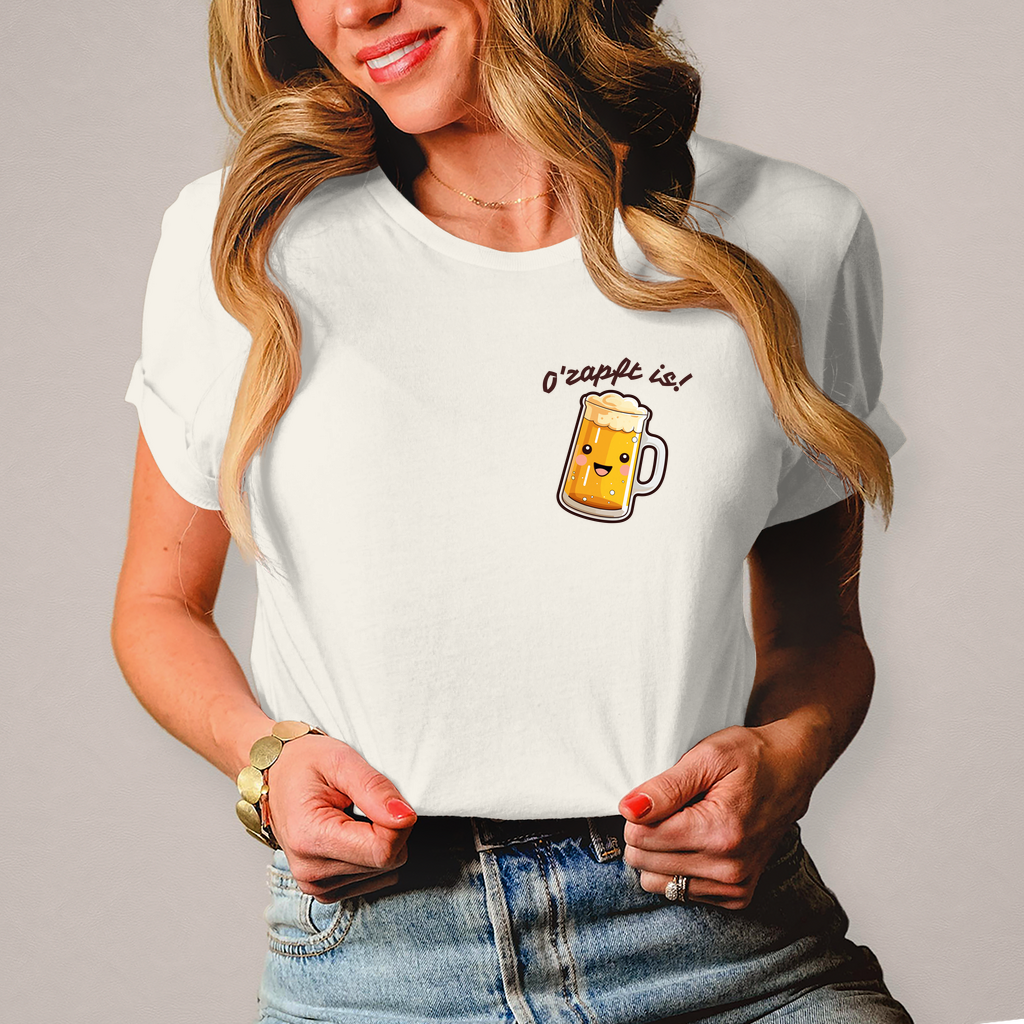 Premium T-Shirt "O´zapft is!" (Woman)