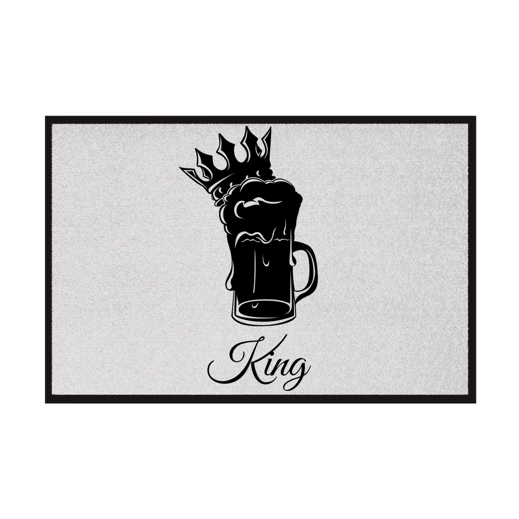 Premium Fußmatte "King" (Backprint)