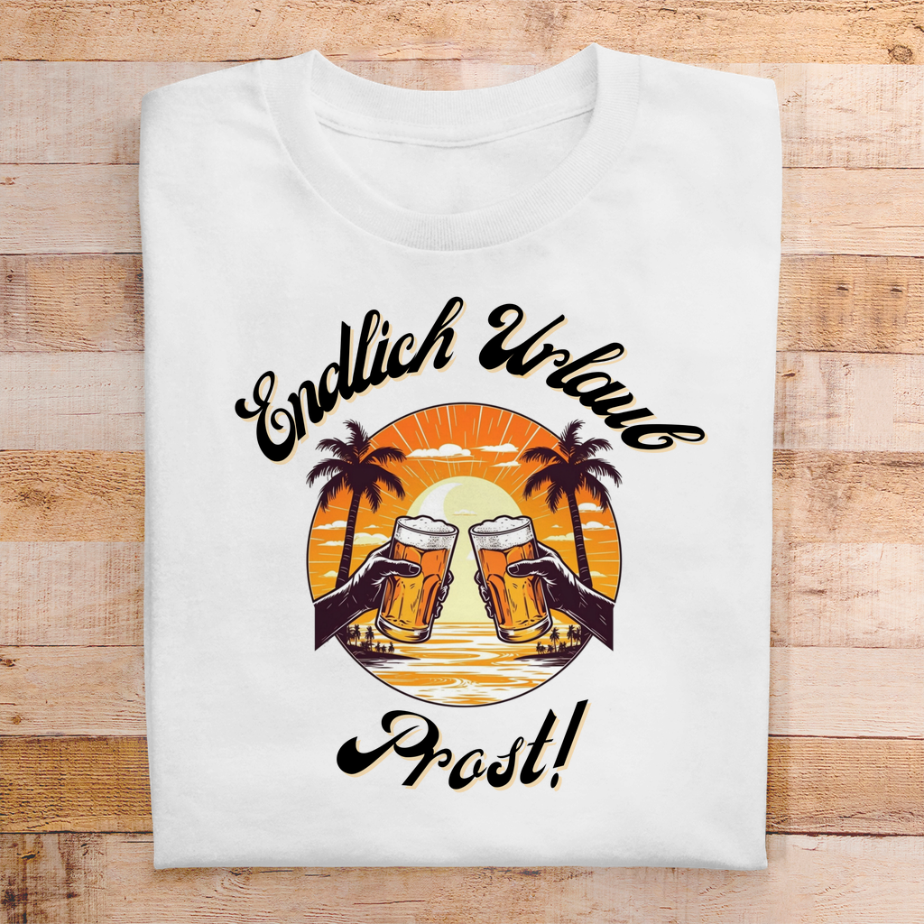Premium T-Shirt "Urlaub 2"