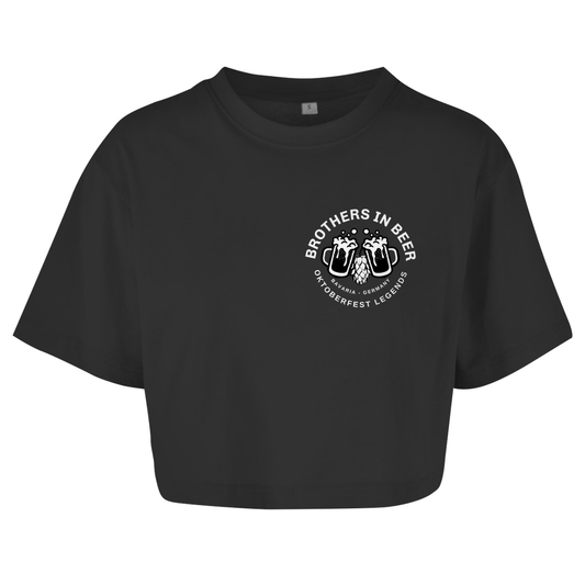 Premium Crop Top "Brothers in Beer"