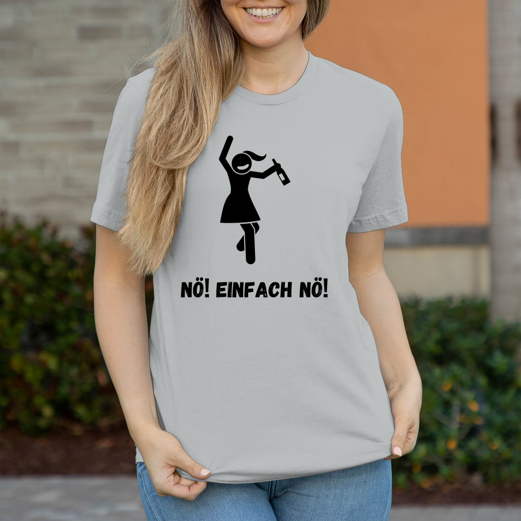 Premium T-Shirt "NÖ!" (Woman)