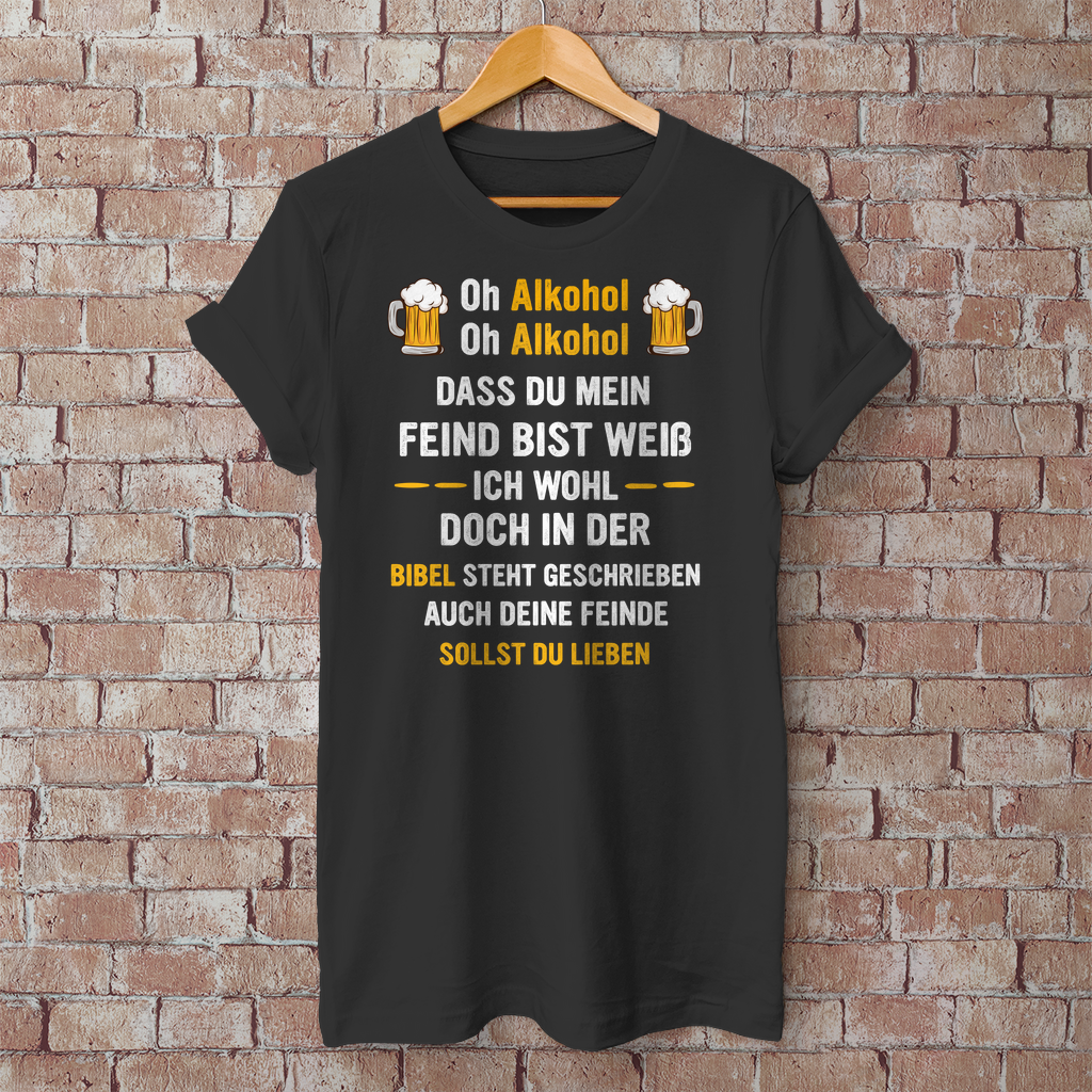 Premium T-Shirt "Oh Alkohol"