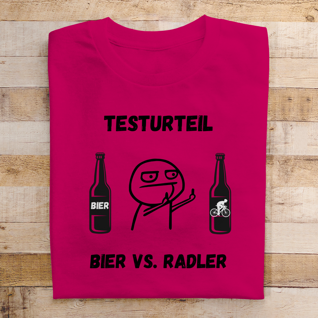 Premium T-Shirt "Testurteil"