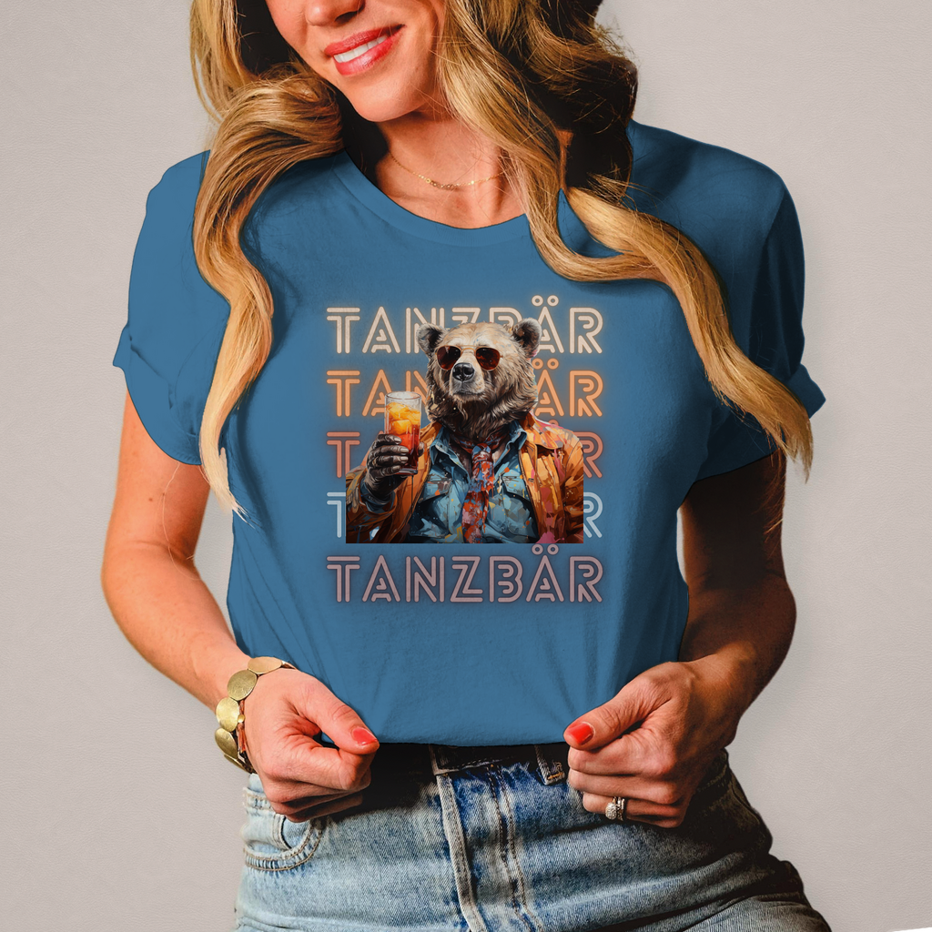 Premium T-Shirt "Tanzbär" (Woman)