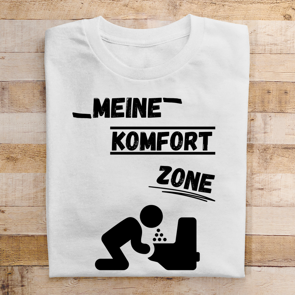 Premium T-Shirt "Meine Komfort Zone"