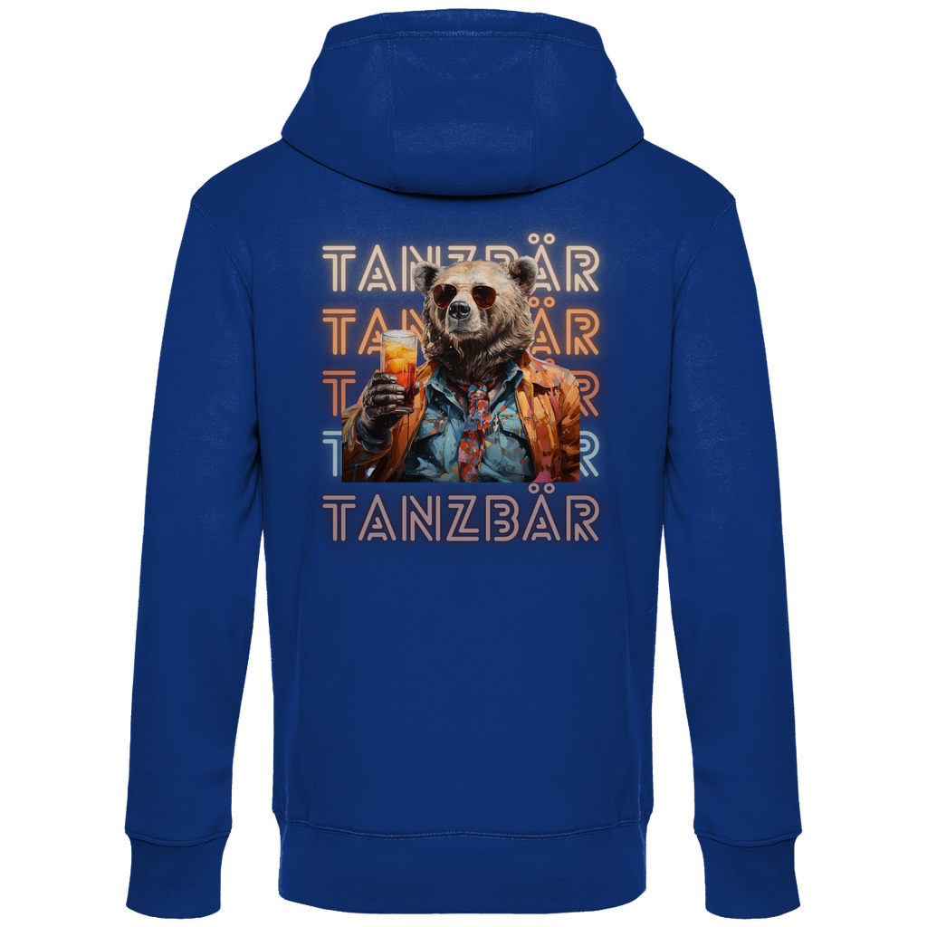 Premium Hoodie "Tanzbär" (Backprint)
