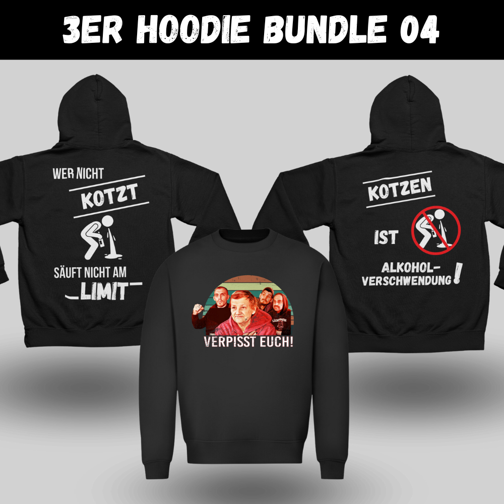 3er Hoodie Bundle 04