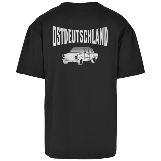 Premium Oversized T-Shirt "Ossi Originals - Ost Fahrzeug" (Backprint)