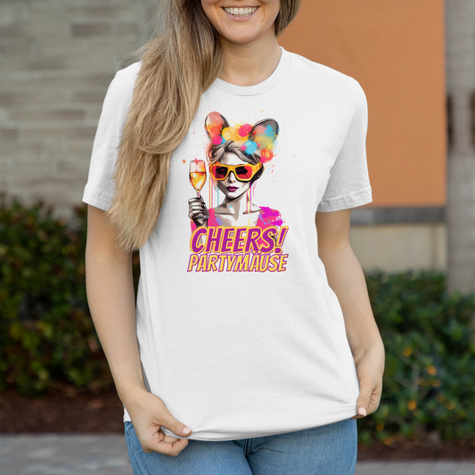 Premium T-Shirt "Partymaus" (Woman)