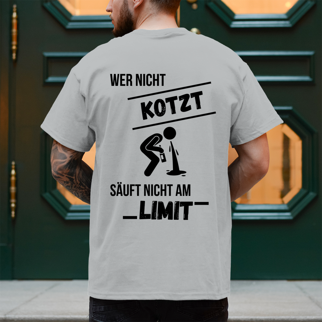 Premium T-Shirt "Limit" (Backprint)