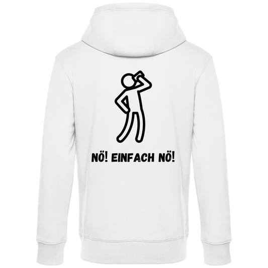 Premium Hoodie "NÖ!" (Man) (Backprint)