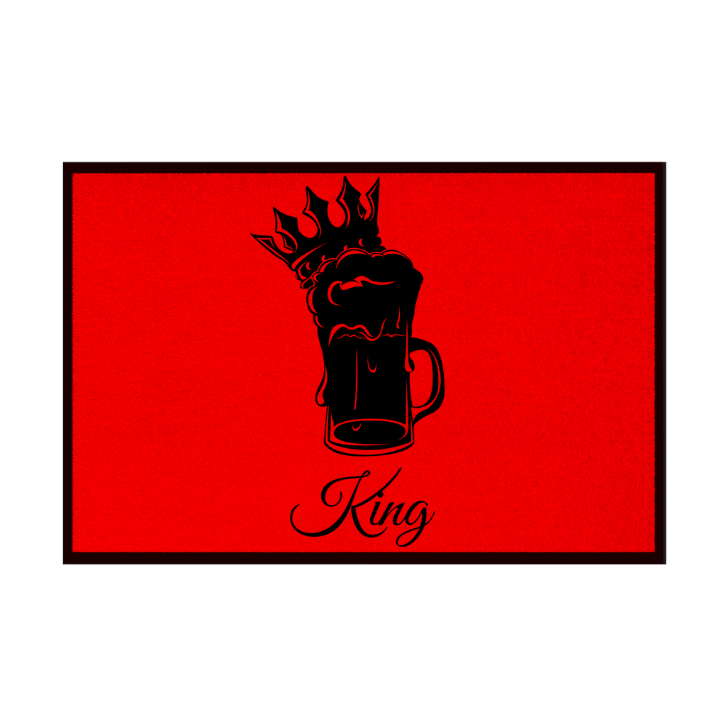 Premium Fußmatte "King" (Backprint)