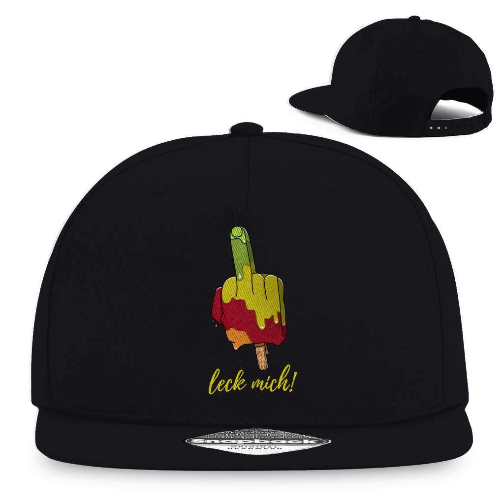 Premium Cap "leck mich!" (Snapback)