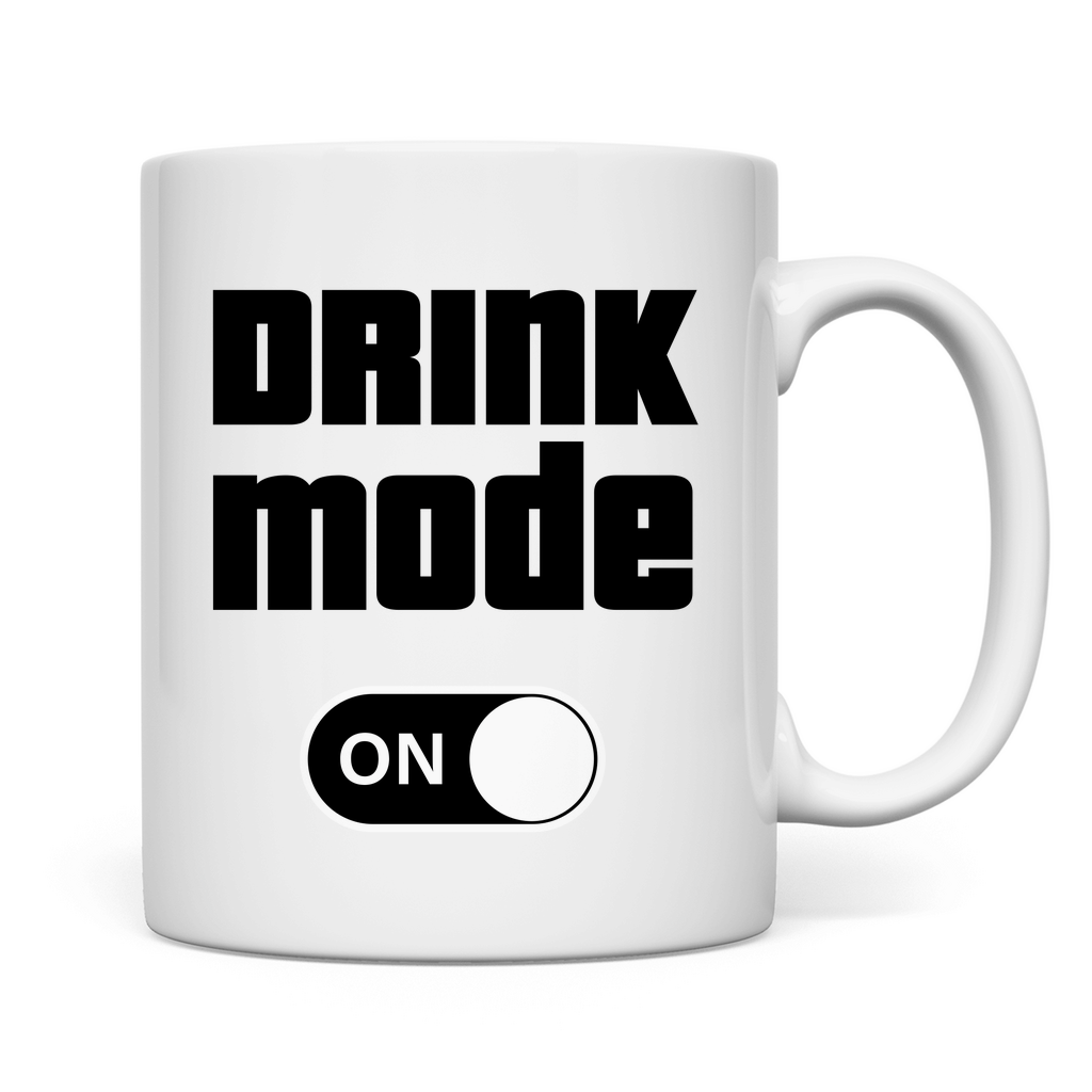 Premium Tasse "Drink Mode"