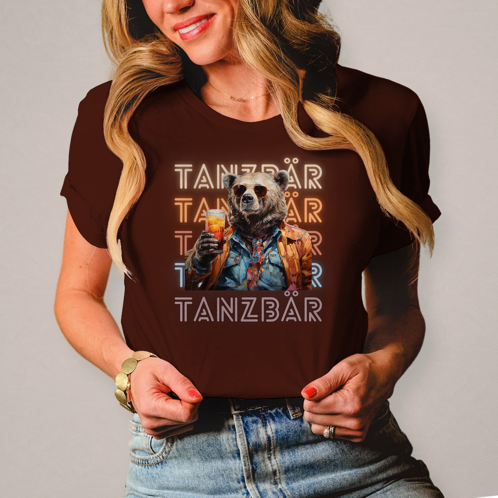 Premium T-Shirt "Tanzbär" (Woman)