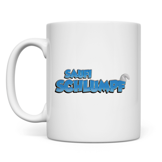 Premium Tasse "Saufi Schlumpf"