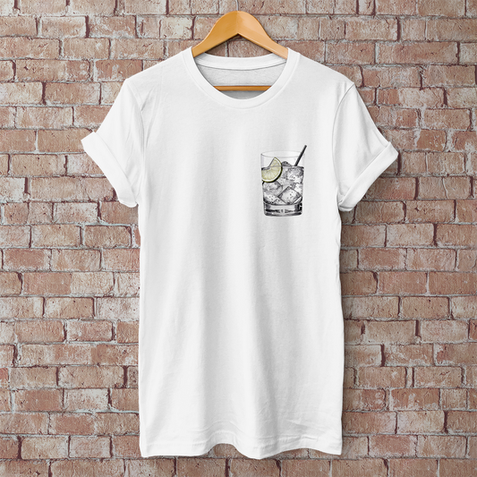 Premium  T-Shirt "Gin on the rocks"
