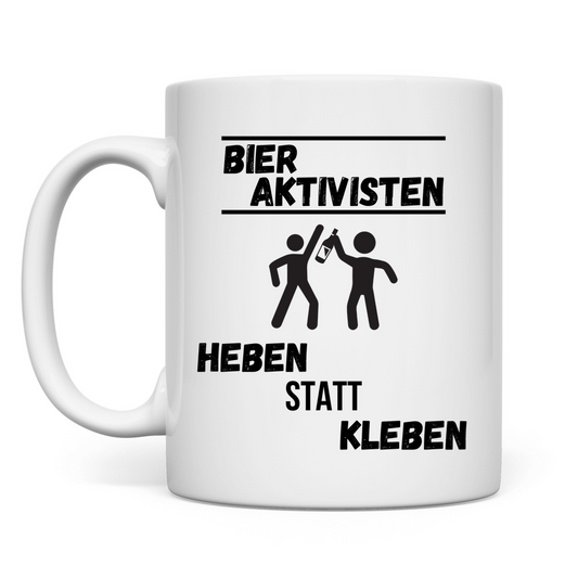 Premium Tasse "Bier Aktivisten"