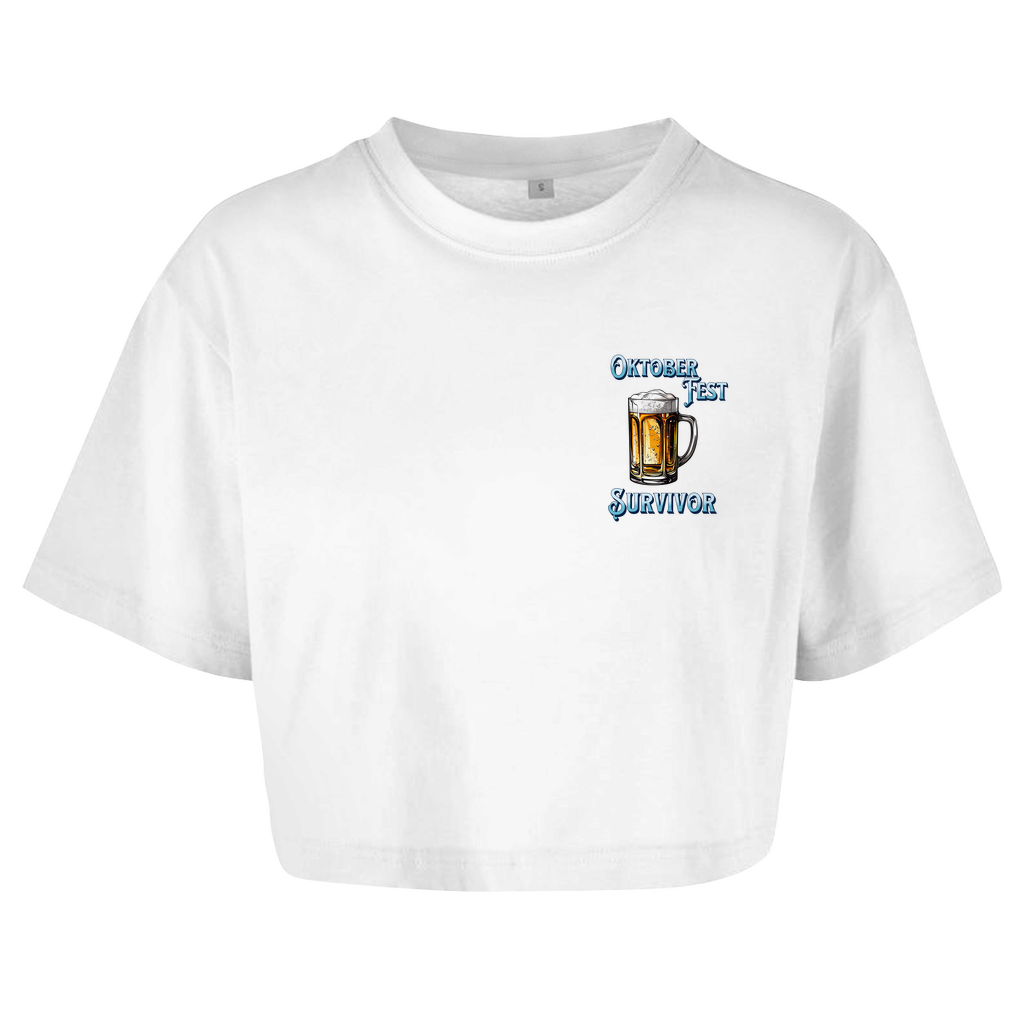 Premium Crop Top "Oktoberfest Survivor"