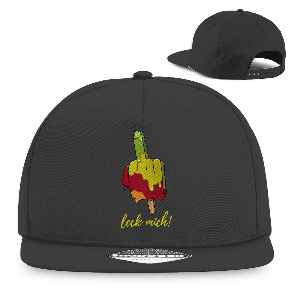 Premium Cap "leck mich!" (Snapback)