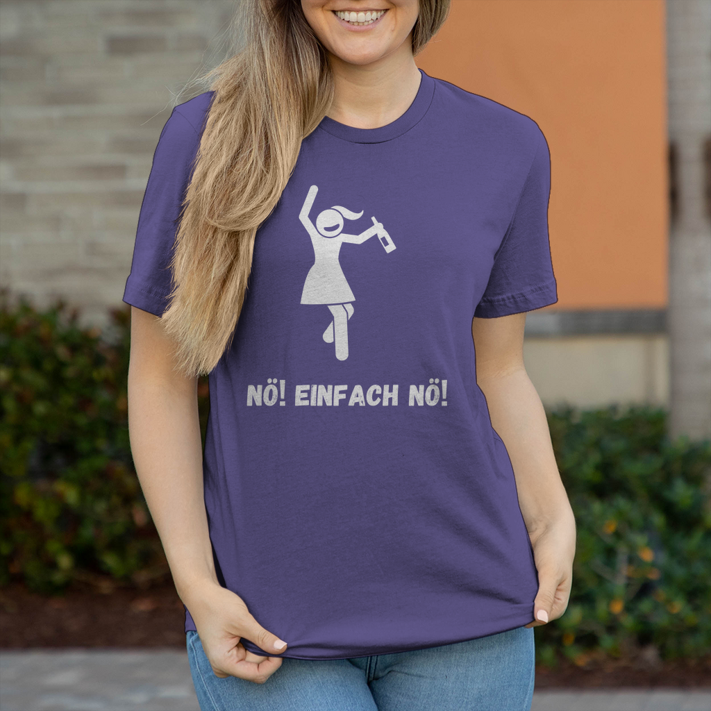 Premium T-Shirt "NÖ!" (Woman)