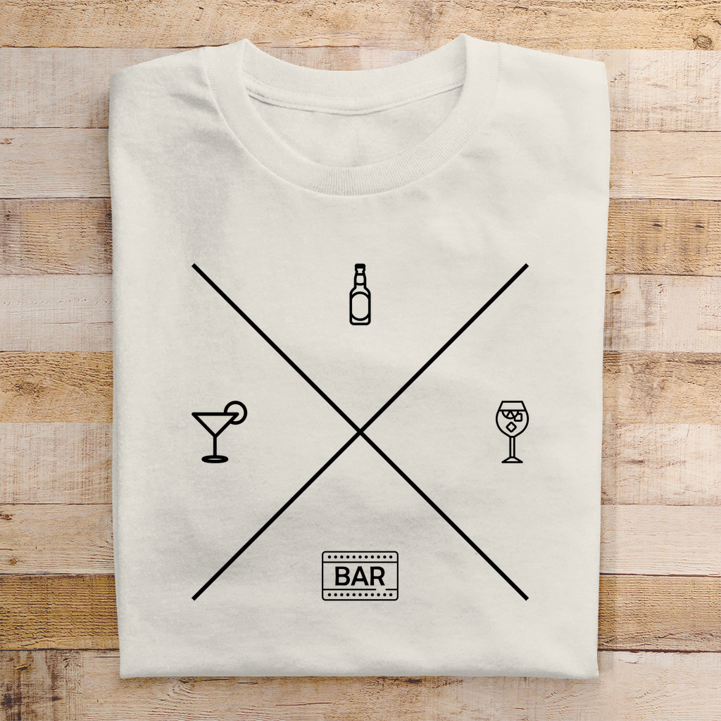 Premium T-Shirt "Party Kompass"