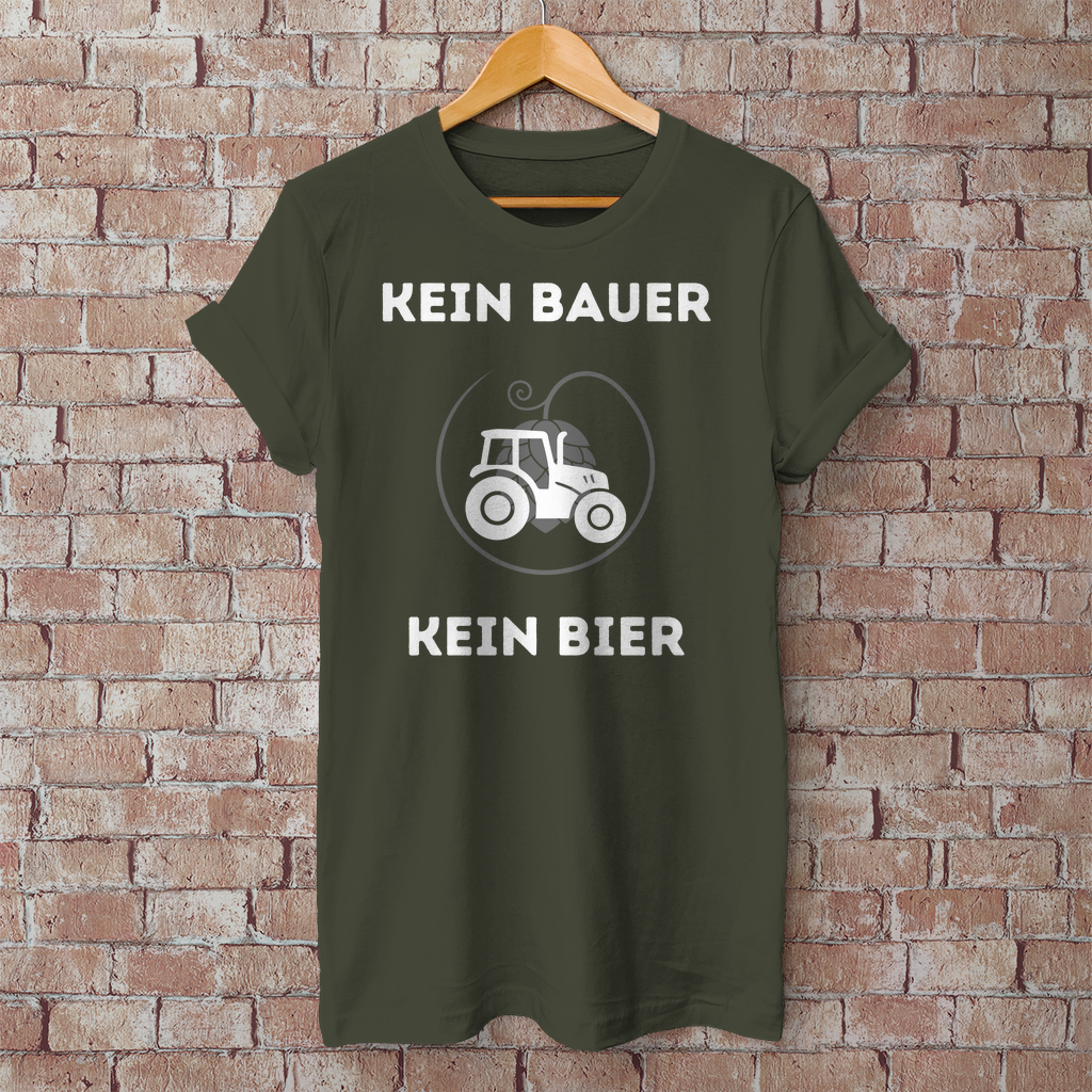 Premium T-Shirt "kein Bauer - kein Bier"
