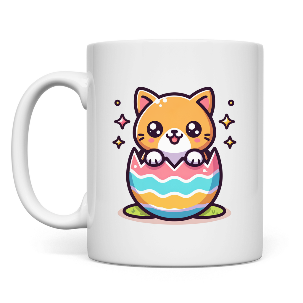 Premium Tasse "Easter Cats" [Spenden Design]