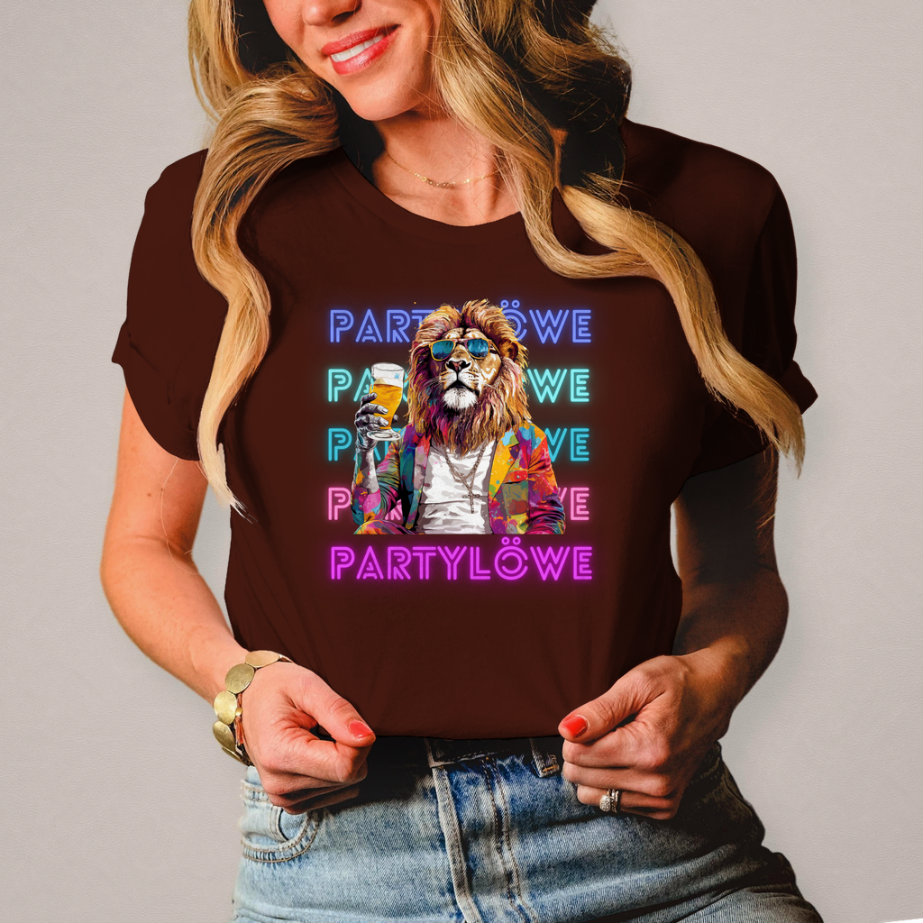 Premium T-Shirt "Partylöwe" (Woman)