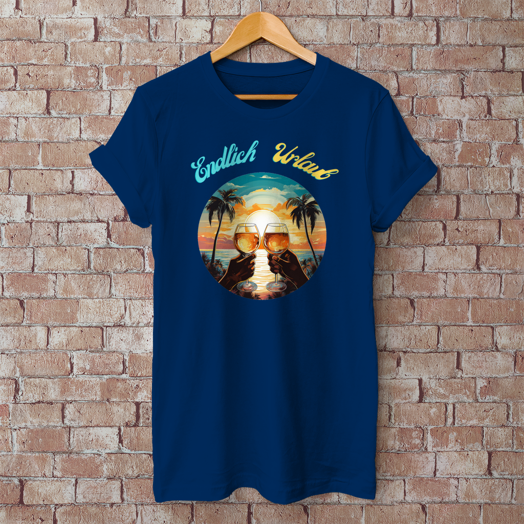 Premium T-Shirt "Urlaub 1"