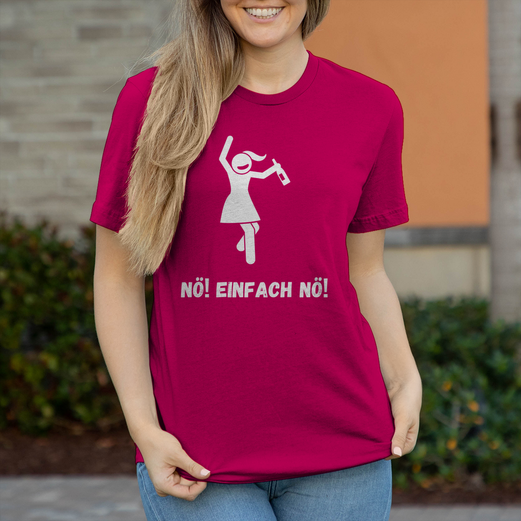 Premium T-Shirt "NÖ!" (Woman)
