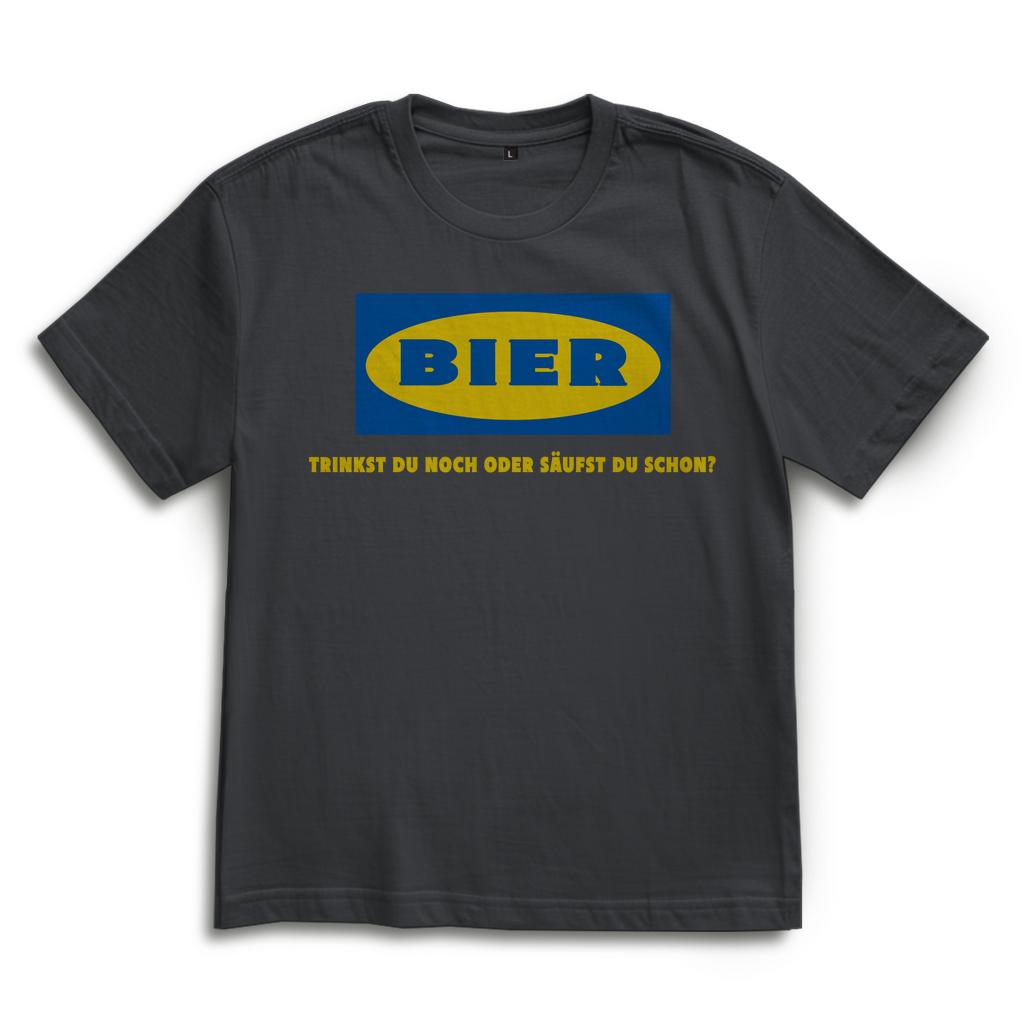 Premium Oversized T-Shirt "BIER"